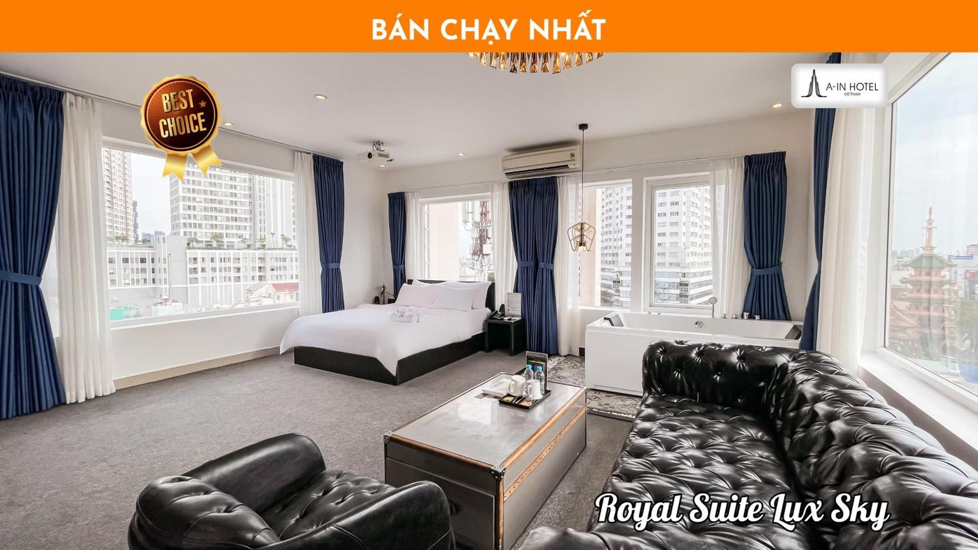A In Hotel Riverside Ho Chi Minh City Bagian luar foto